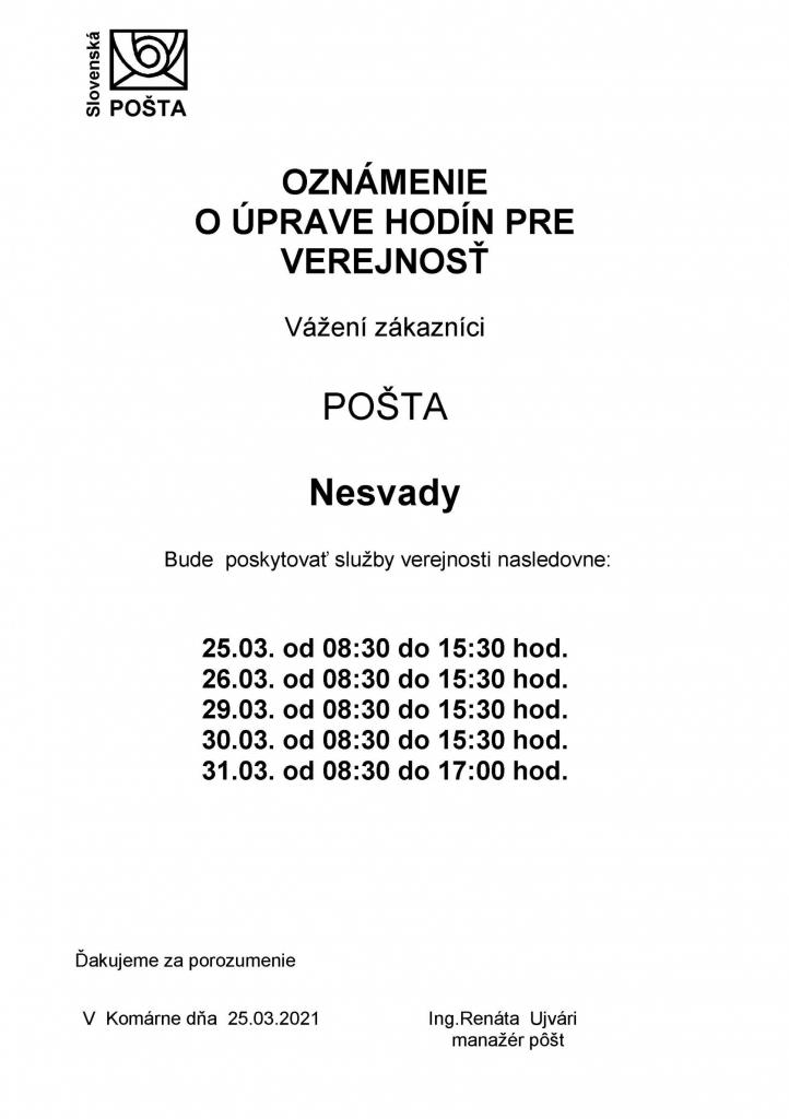 pošta