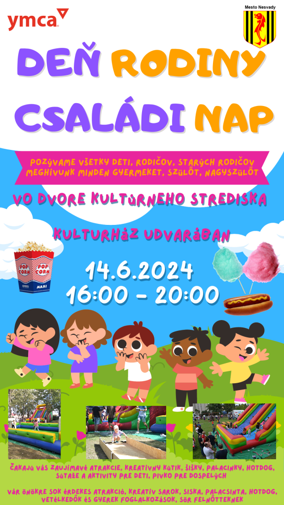 Deň rodiny v Nesvadoch: Rodinná zábava pre všetkých!